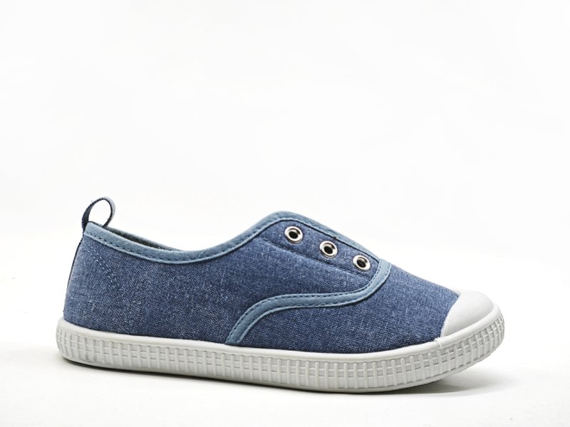 Kids' Denim Slip - On Sneakers