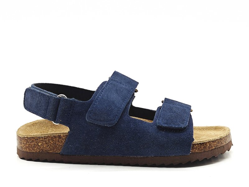 Suede Cork - footbed Sandals