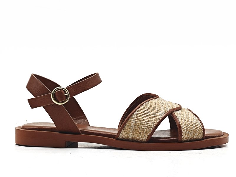 Leather Jute Cross